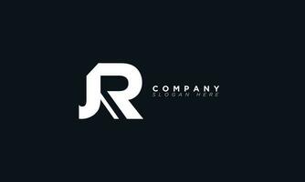 SR Alphabet letters Initials Monogram logo RS vector