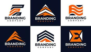 minimalista resumen letra mi logo diseño manojo. moderno línea inicial mi logo. vector