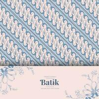 traditional batik art seamless pattern design vector