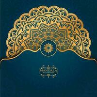 Vector luxury mandala decorative ethnic element