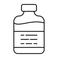 Perfect design icon of syrup bottle vector