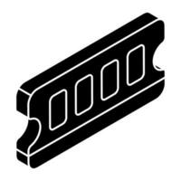 A premium download icon of ram vector