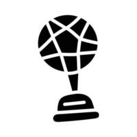 Trophy vector solid Icon Design illustration. Olympic Symbol on White background EPS 10 File