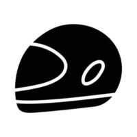 casco vector sólido icono diseño ilustración. olímpico símbolo en blanco antecedentes eps 10 archivo