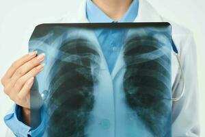 médico radiólogo radiografía investigación salud hospital foto