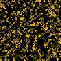 Yellow Black Triangle Pattern vector