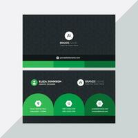 Modern Professional Business Card, Creative And Simple Business Visiting Card, Business Card Design Template vector