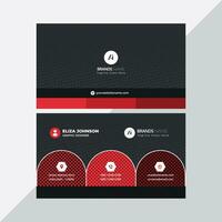 Modern Professional Business Card, Creative And Simple Business Visiting Card, Business Card Design Template vector