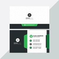 Modern Professional Business Card, Creative And Simple Business Visiting Card, Business Card Design Template vector