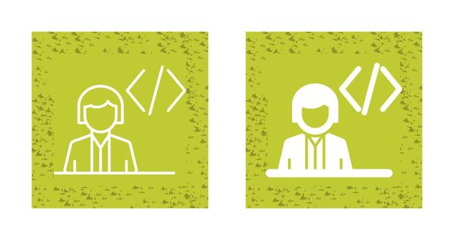 codificación vector íconos