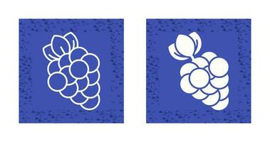 grapes vector Icon