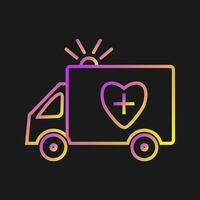 Ambulance Vector Icon