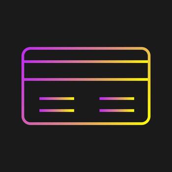 icono de vector de método de pago