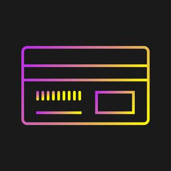 icono de vector de método de pago