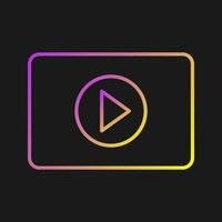 Videos Vector Icon