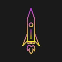 Rocket Vector Icon