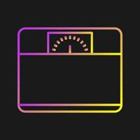 Weighing Machine Vector Icon