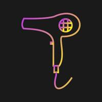 Blow Dryer Vector Icon