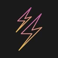 Lightning Vector Icon