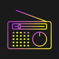 Radio Vector Icon