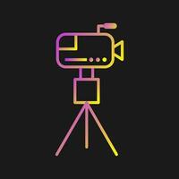 News Camera Vector Icon