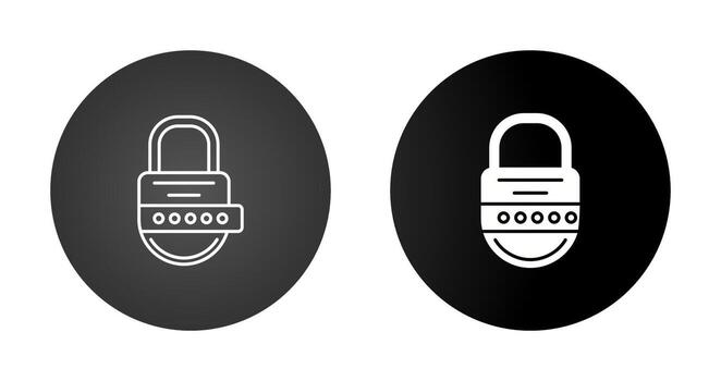 icono de vector de bloqueo