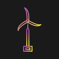 Windmill Vector Icon