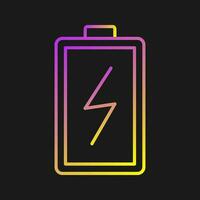 Charging Battery Vector Icon