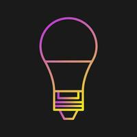 Electric Bulb Vector Icon