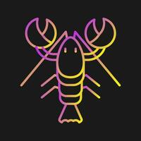 Lobster Vector Icon