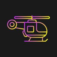 Helicopter Vector Icon