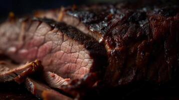 American barbecue beef Illustration photo