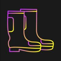 Rain Boots Vector Icon