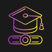 Graduated Vector Icon