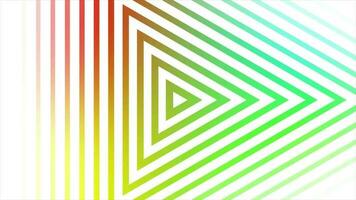 motion graphics animation of triangle lines background video