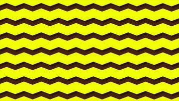 Animated curved line pattern on a yellow background video