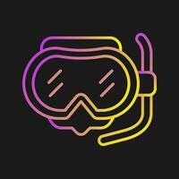 Diving Mask Vector Icon