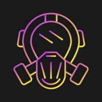 Gas Mask Vector Icon