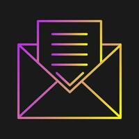 Letter Vector Icon