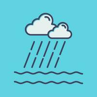 Monsoon Vector Icon