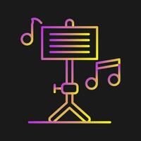 Music Education Vector Icon