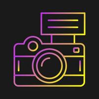 Camera Flash Vector Icon