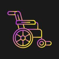 Wheelchair Vector Icon