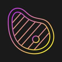 Steak Vector Icon