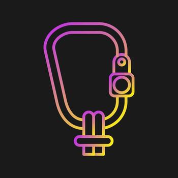 Carabiner Vector Icon