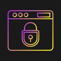 Encrypt Vector Icon