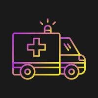 Ambulance Vector Icon