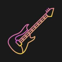 Electric Guitar Vector Icon