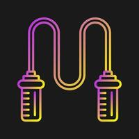 Jumping Rope Vector Icon