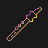 Flute Vector Icon